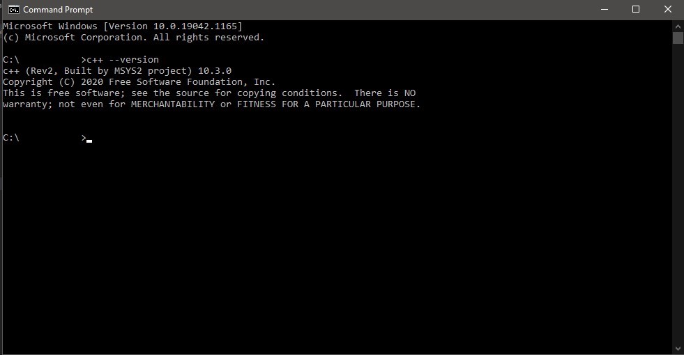 C++ version